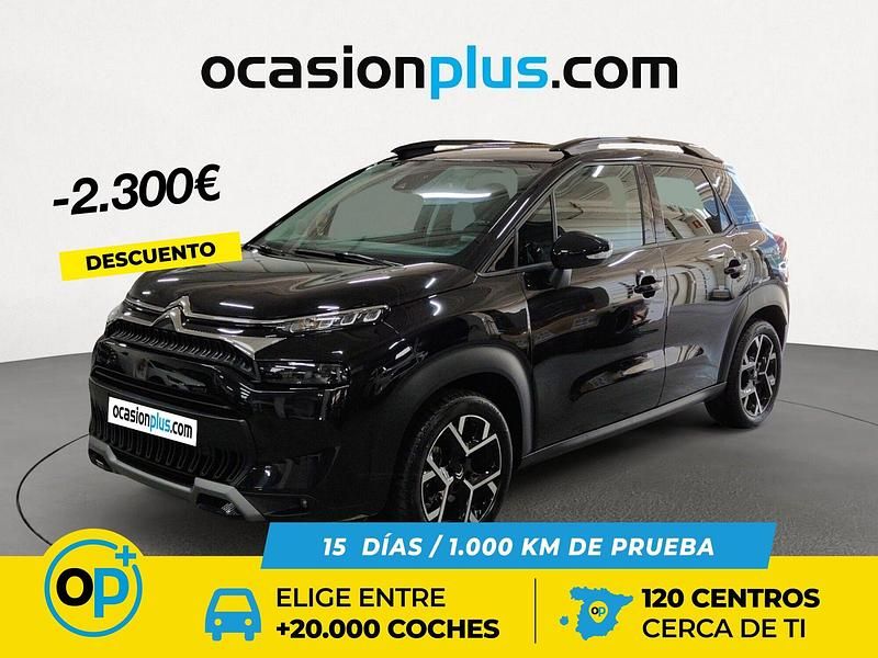 Negro Usado 2024 Citroën C3 Aircross PureTech SUV | 14.190 € (Precio justo) - Imagen 1/4