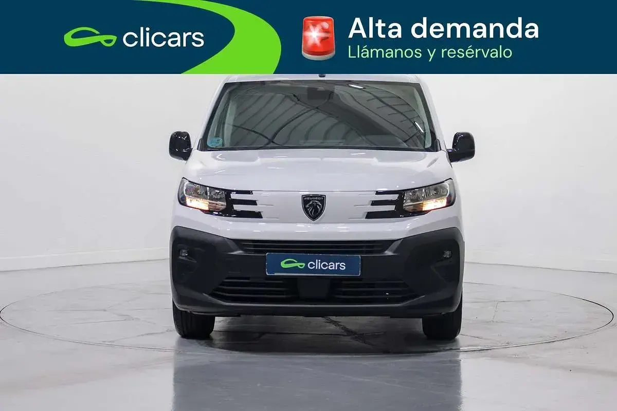 Usado Peugeot Partner S 102 CV (75 kW) 2024 Blanco Monovolumen