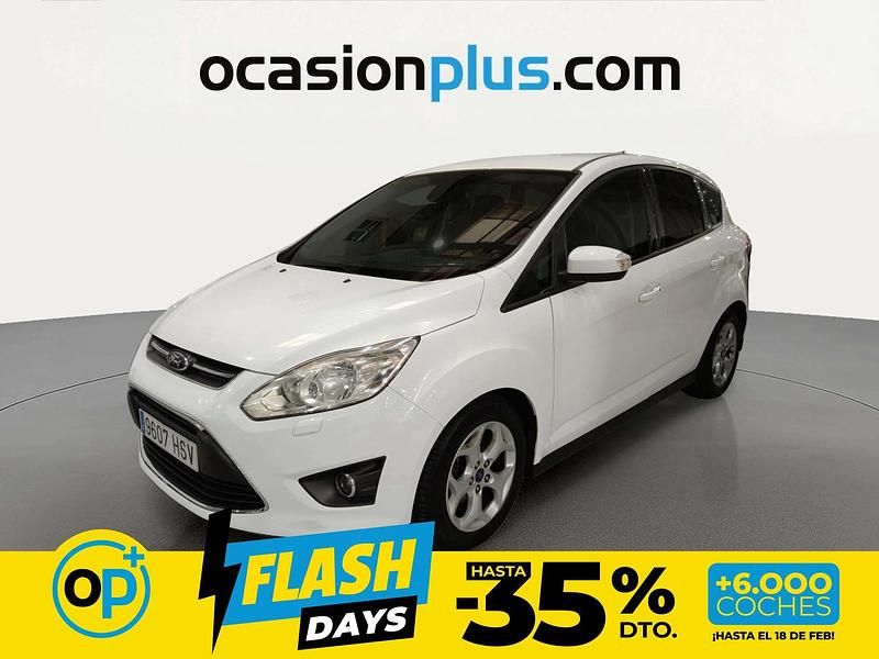 Blanco Usado 2013 Ford C-MAX Trend Monovolumen | 8990 € (Un poco caro) - Imagen 1/4