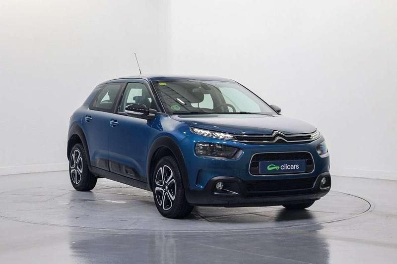 Usado Citroën C4 Cactus PureTech 110 CV (80 kW) 2020 Azul Utilitario