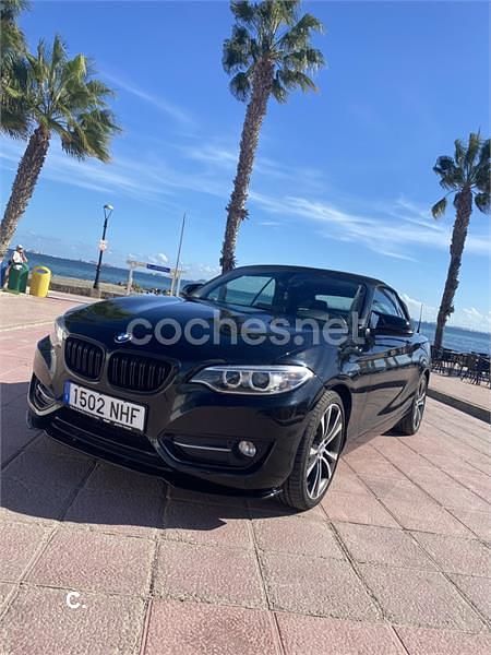 Usado BMW 220 184 CV (135 kW) 2016 Negro Descapotable