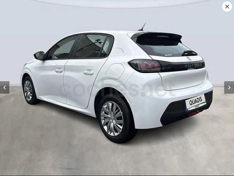 Usado Peugeot 208 Allure 75 CV (55 kW) 2022 Blanco Utilitario