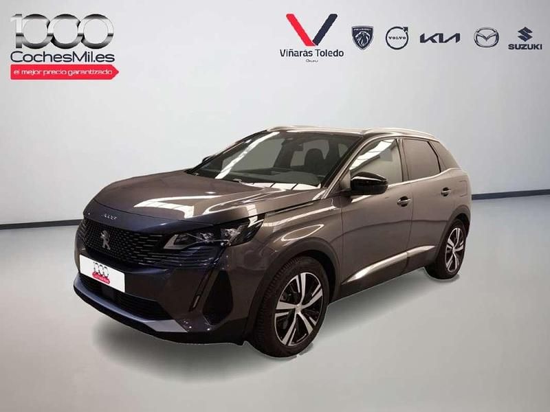 Gris Usado 2022 Peugeot 3008 GT SUV | 21.591 € (Precio justo) - Imagen 1/4