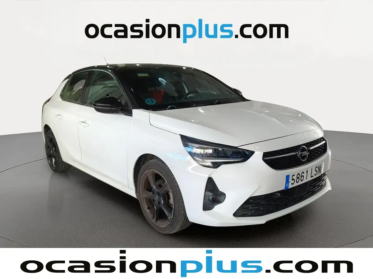 Usado Opel Corsa GS Line 131 CV (96 kW) 2021 Blanco Utilitario