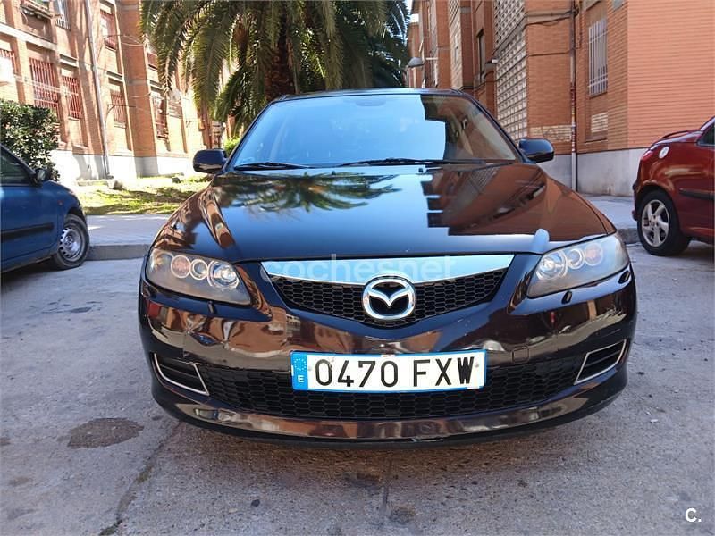 Usado Mazda 6 Sportive 143 CV (105 kW) 2007 Negro Berlina