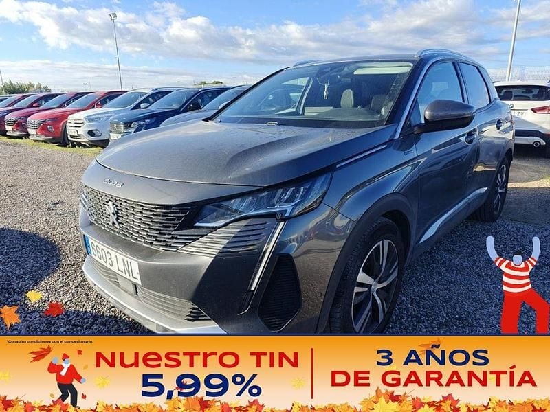Gris Usado 2021 Peugeot 3008 Allure | 18.150 € (Precio justo) - Imagen 1/2