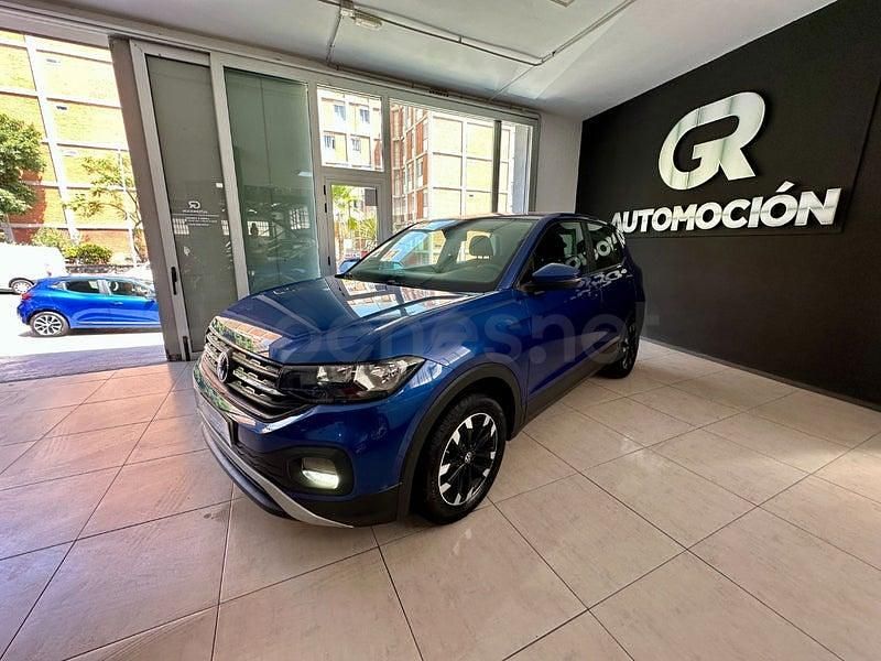 Usado VW T-Cross Advance 95 CV (69 kW) 2021 Azul SUV