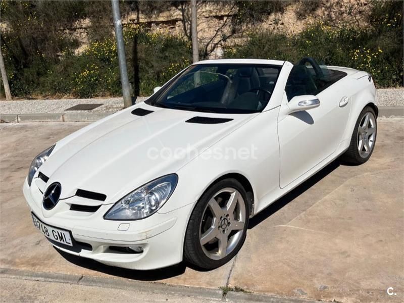 Blanco Usado 2007 Mercedes SLK350 Descapotable | 15.500 € (Precio justo) - Imagen 1/4