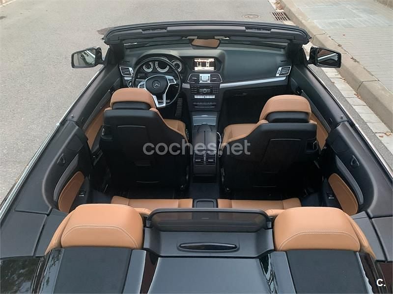 Usado Mercedes E250 204 CV (150 kW) 2013 Negro Descapotable