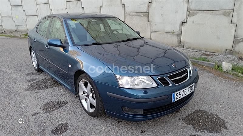 Usado Saab 9-3 Vector 150 CV (110 kW) 2006 Azul Berlina