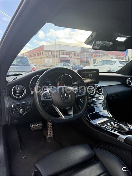 Usado Mercedes C250 AMG line 204 CV (150 kW) 2016 Blanco Coupe