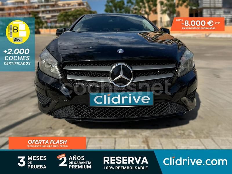 Negro Usado 2014 Mercedes A180 Urban Berlina | 13.190 € (Precio justo) - Imagen 1/3