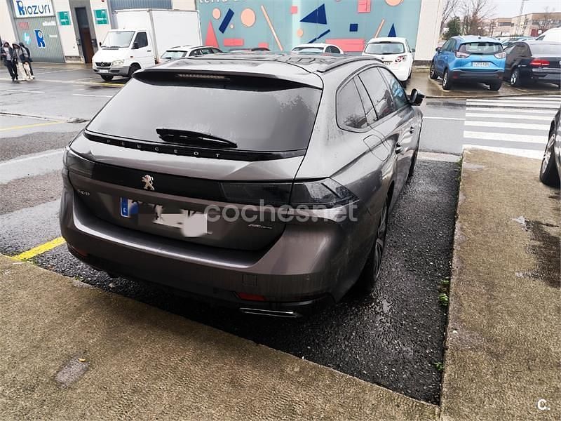 Usado Peugeot 508 SW GT-line 130 CV (95 kW) 2020 Gris / plata Familiar
