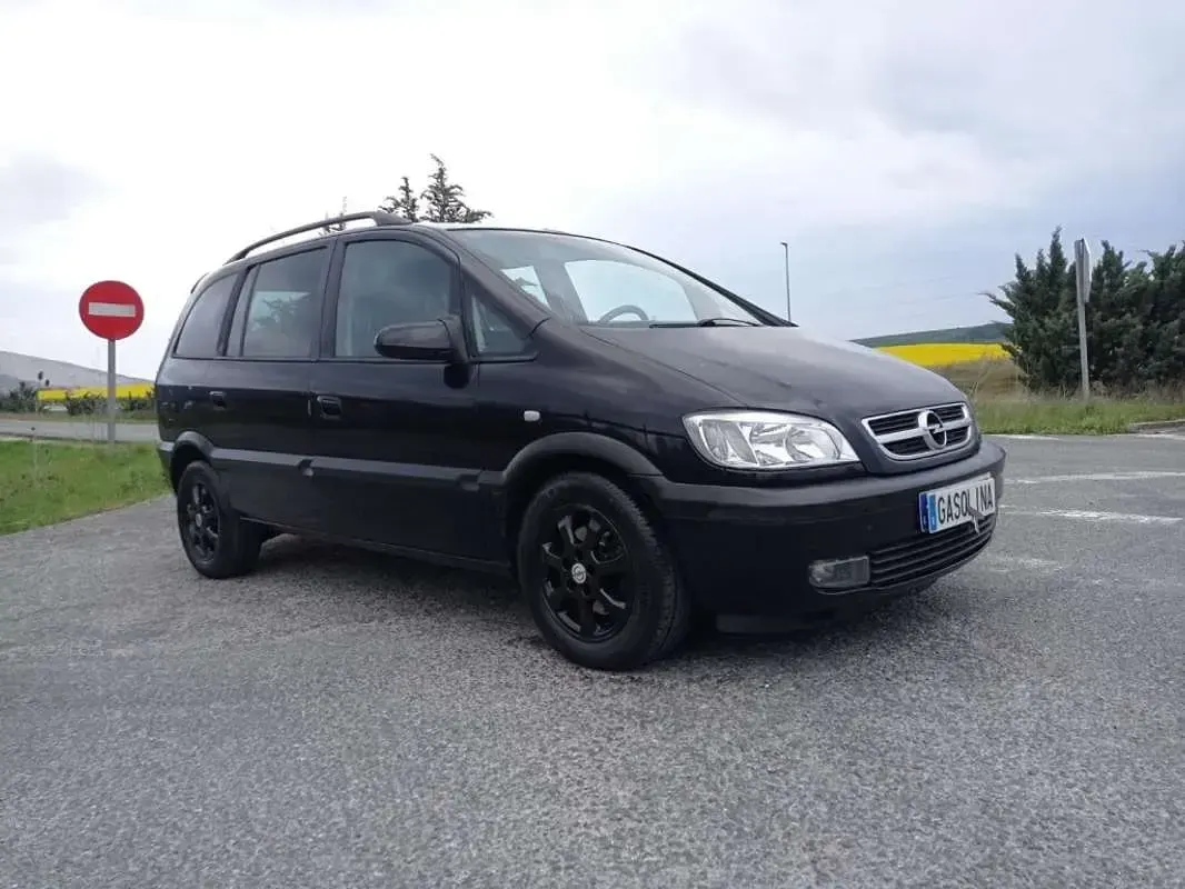 Usado Opel Zafira Elegance 125 CV (91 kW) 2004 Azul Monovolumen