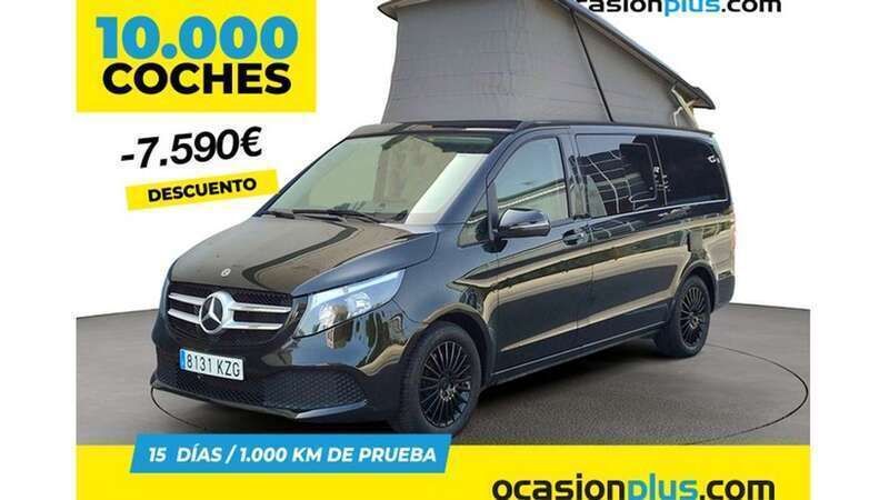 Negro Usado 2019 Mercedes V300 Marco Polo Monovolumen | 60.819 € (Super precio) - Imagen 1/4