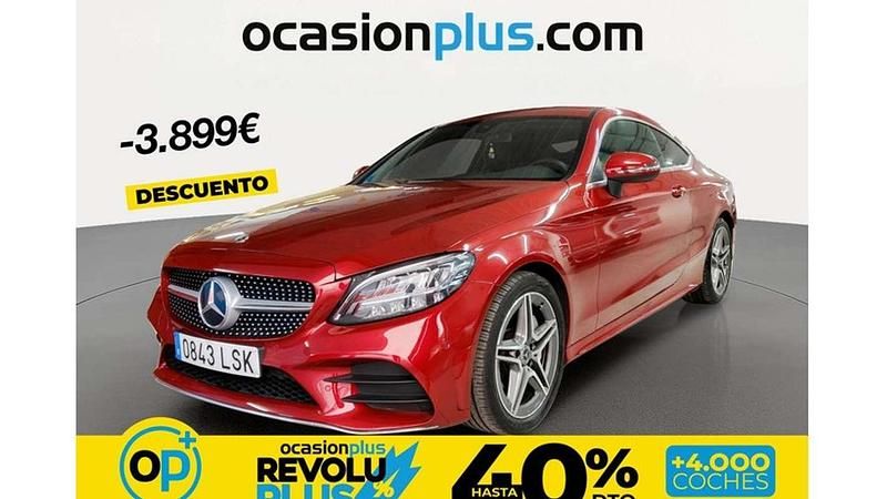 Usado Mercedes C300 AMG 258 CV (189 kW) 2021 Rojo Coupe