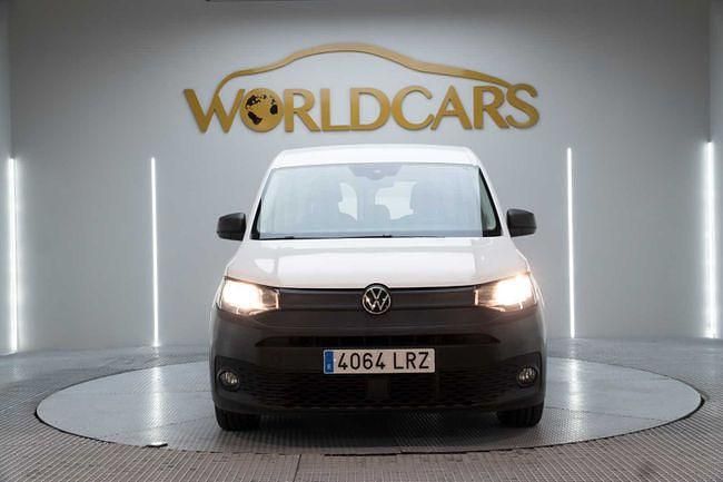 Usado VW Caddy 102 CV (75 kW) 2021 Blanco Monovolumen