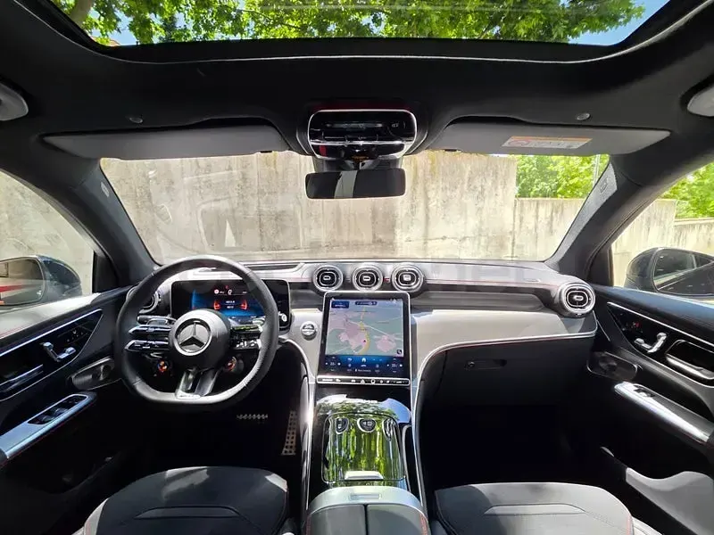 Usado Mercedes GLC43 AMG 421 CV (309 kW) 2025 Negro Coupe
