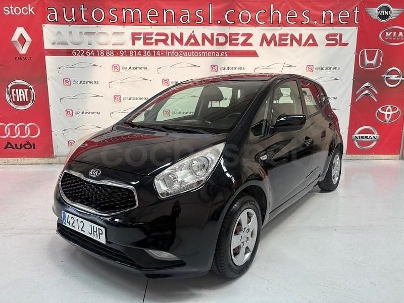 Usado Kia Venga 90 CV (66 kW) 2015 Negro Utilitario