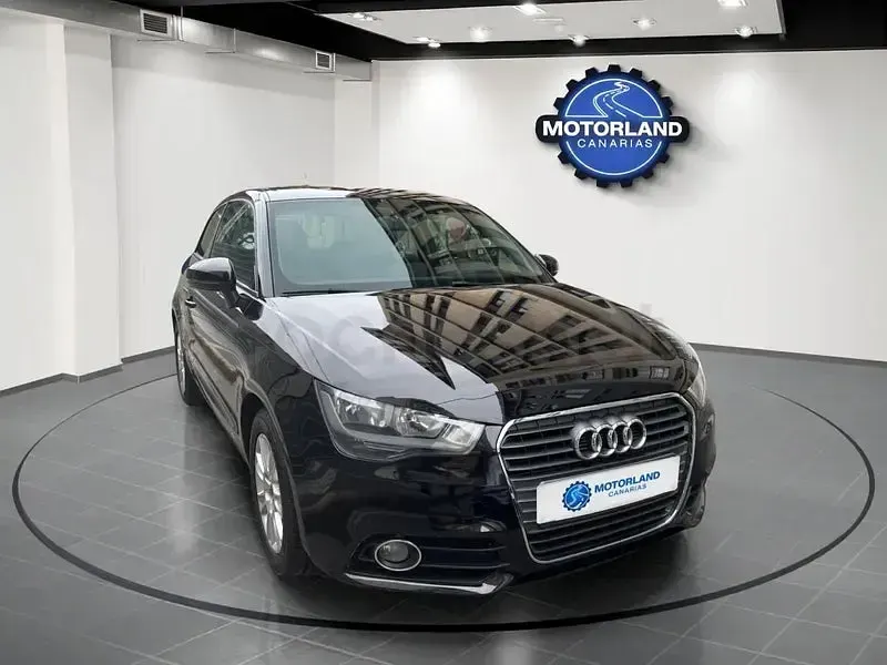 Usado Audi A1 Ambition 86 CV (63 kW) 2013 Negro Utilitario