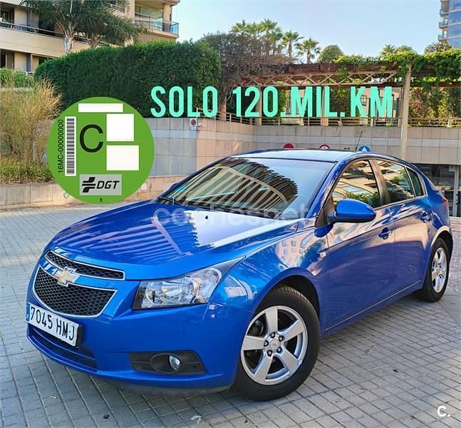 Azul Usado 2012 Chevrolet Cruze LT Berlina | 4450 € (Super precio) - Imagen 1/4