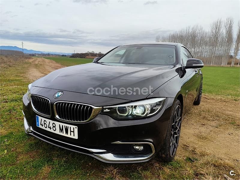 Marrón Usado 2017 BMW 418 Gran Coupé Coupe | 18.500 € (Precio justo) - Imagen 1/4
