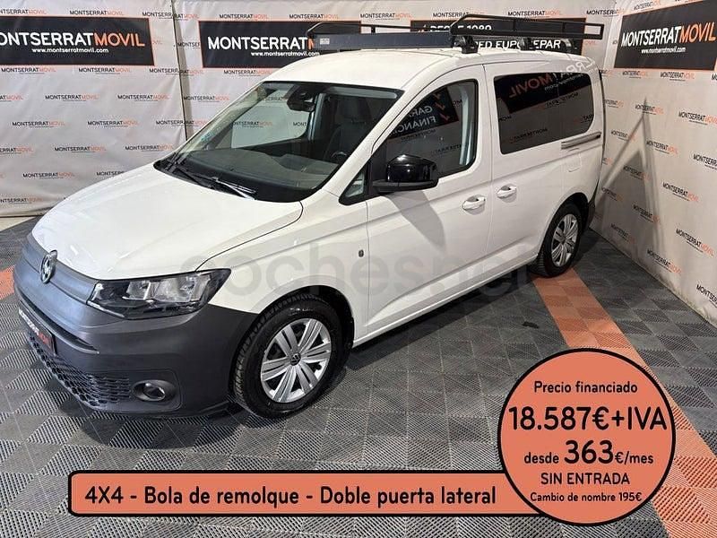 Usado VW Caddy 122 CV (89 kW) 2021 Blanco Monovolumen