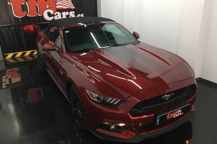 Usado Ford Mustang Convertible 430 CV (316 kW) 2017 Rojo Descapotable