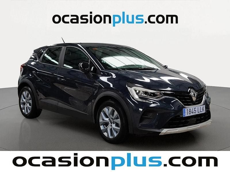 Usado Renault Captur Intens 130 CV (95 kW) 2020 Azul SUV