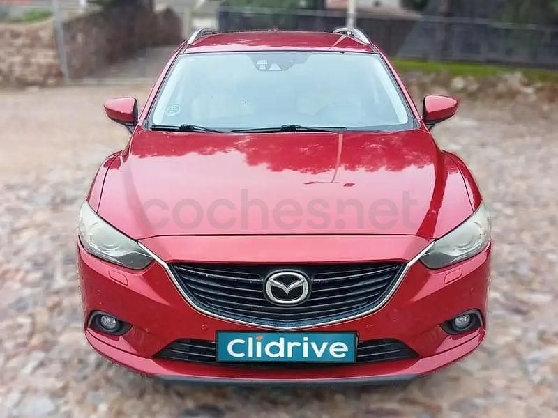 Brugt Mazda 6 Edition 150 HK (110 kW) 2015 Rød Sedan