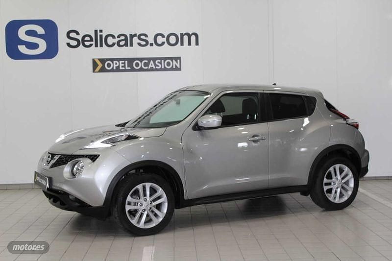 Plateado Usado 2017 Nissan Juke Acenta SUV | 14.990 € (Un poco caro) - Imagen 1/4