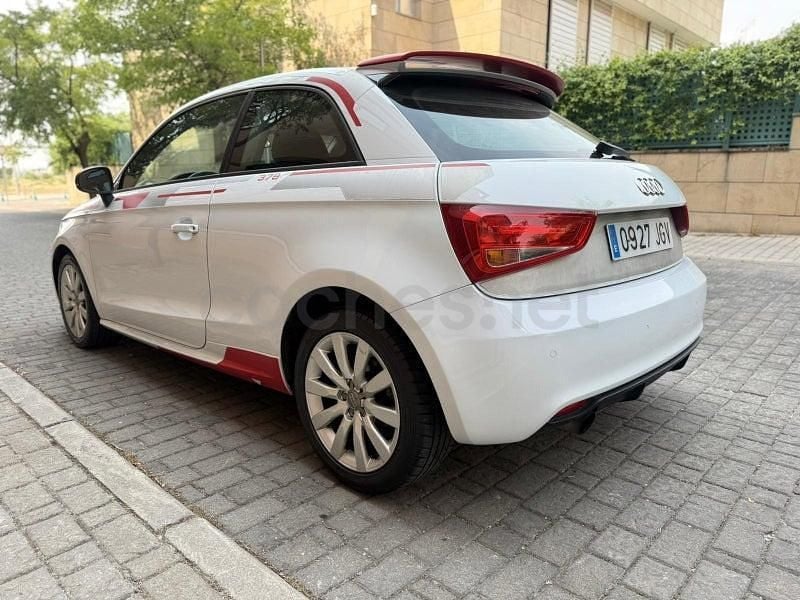 Usado Audi A1 Attraction 86 CV (63 kW) 2014 Blanco Utilitario
