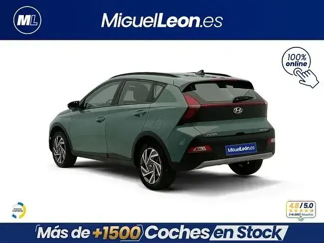 Usado Hyundai Bayon 84 CV (61 kW) 2024 Verde SUV