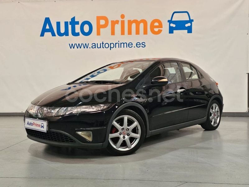 Negro Usado 2007 Honda Civic Sport Berlina | 7970 € (Precio justo) - Imagen 1/4