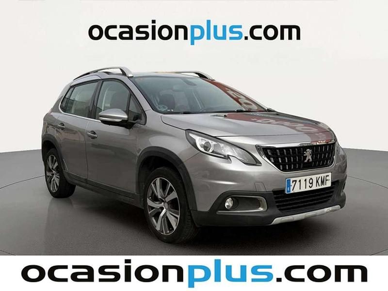 Usado Peugeot 2008 Allure 110 CV (80 kW) 2018 Gris SUV