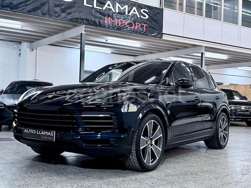 Azul Usado 2022 Porsche Cayenne Platinum Edition SUV | 85.990 € (Precio justo) - Imagen 1/4