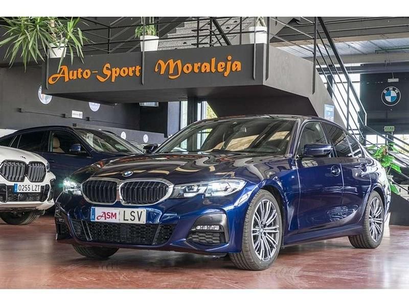Azul Usado 2021 BMW 318 Sport Line Berlina | 24.900 € (Un poco caro) - Imagen 1/4