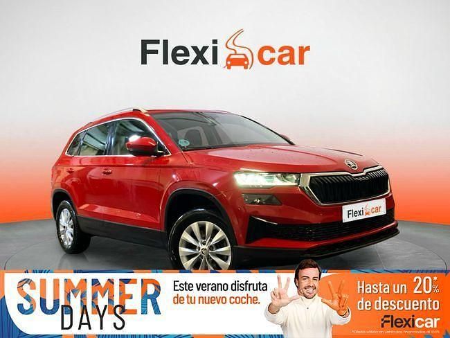 Rojo Usado 2021 Skoda Karoq Ambition SUV | 22.790 € (Precio justo) - Imagen 1/4