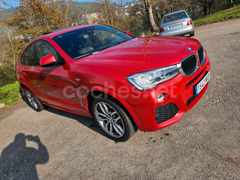 Usado BMW X4 190 CV (139 kW) 2014 Rojo SUV