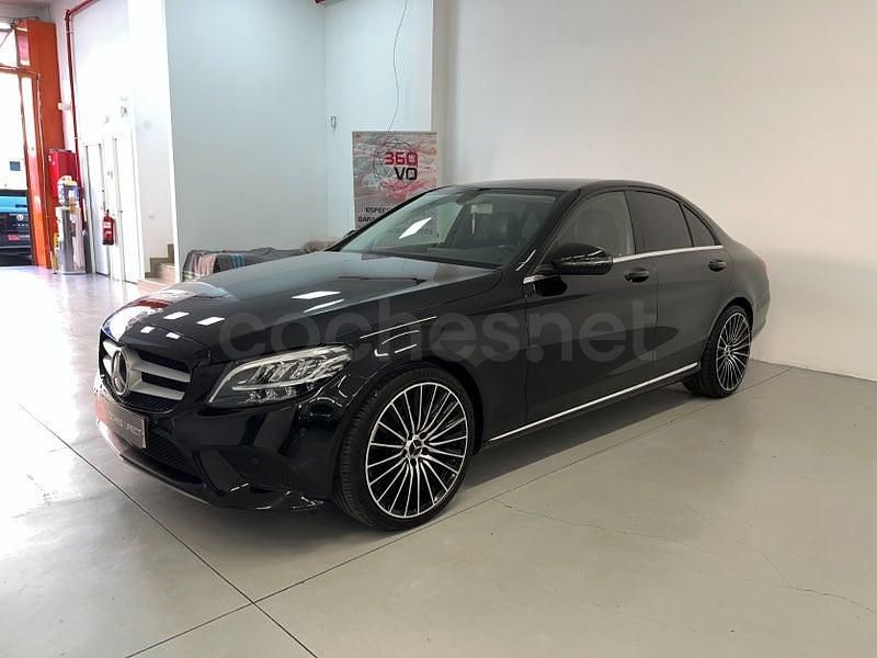 Usado Mercedes C200 160 CV (117 kW) 2020 Negro Berlina