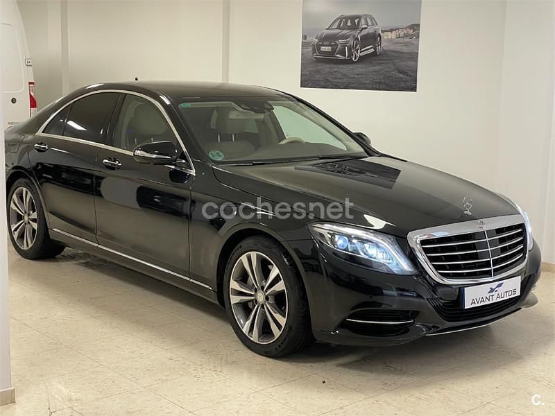 Usado Mercedes S350 258 CV (189 kW) 2015 Negro Berlina