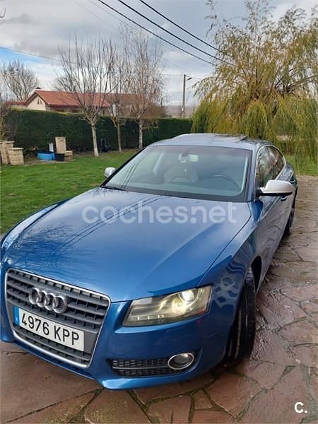 Usado Audi A5 Sportback 190 CV (139 kW) 2010 Azul Utilitario