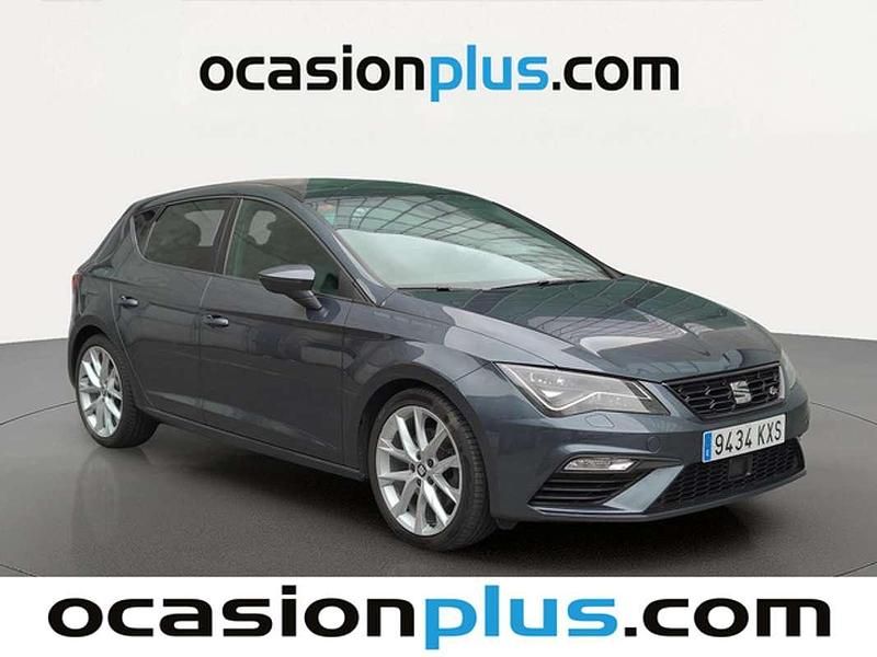 Usado Seat Leon FR 190 CV (139 kW) 2019 Gris Utilitario