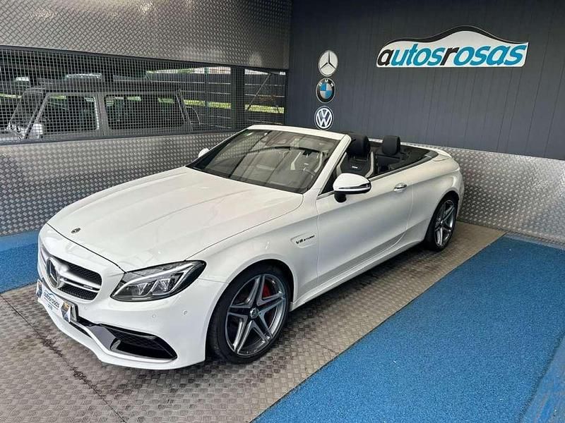 Blanco Usado 2017 Mercedes C63 AMG AMG Descapotable | 59.900 € (Precio justo) - Imagen 1/4