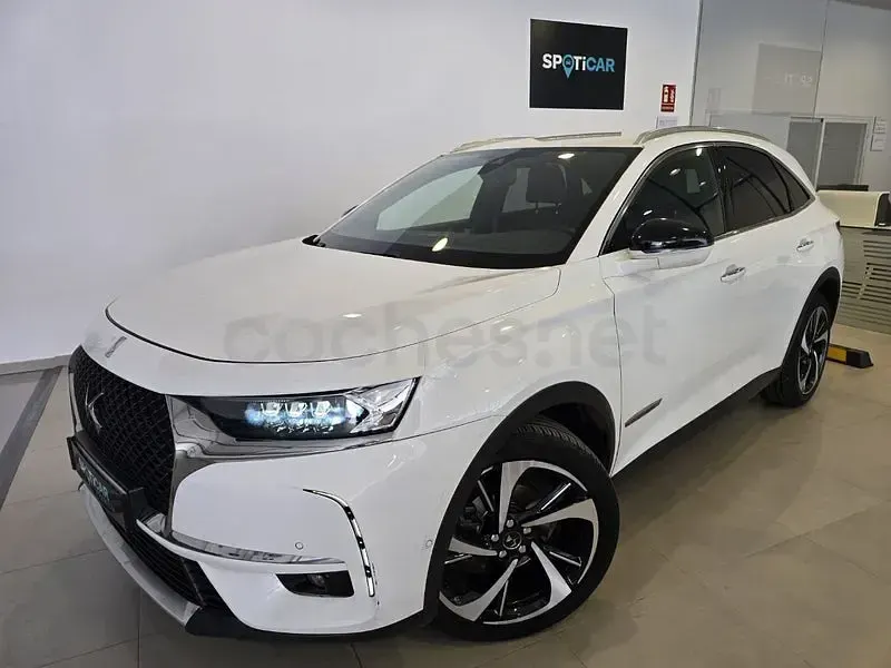 Usado DS Automobiles DS7 Crossback Grand Chic 225 CV (165 kW) 2018 Blanco SUV