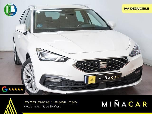 Blanco Usado 2021 Seat Leon ST XCELLENCE Familiar | 18.750 € (Precio justo) - Imagen 1/4