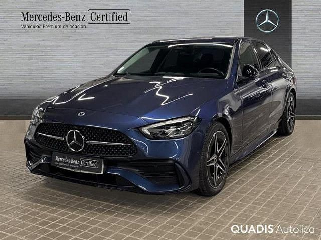 Usado Mercedes C200 AMG line 163 CV (119 kW) 2025 Azul sodalita