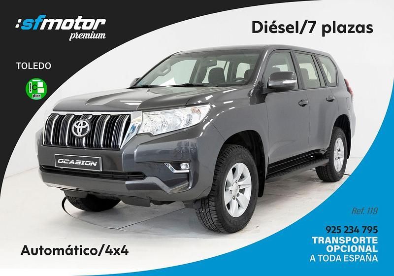 Gris Usado 2020 Toyota Land Cruiser SUV | 48.900 € - Imagen 1/4