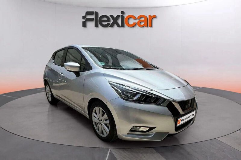 Gris Usado 2022 Nissan Micra Acenta Utilitario | 12.390 € (Precio justo) - Imagen 1/4