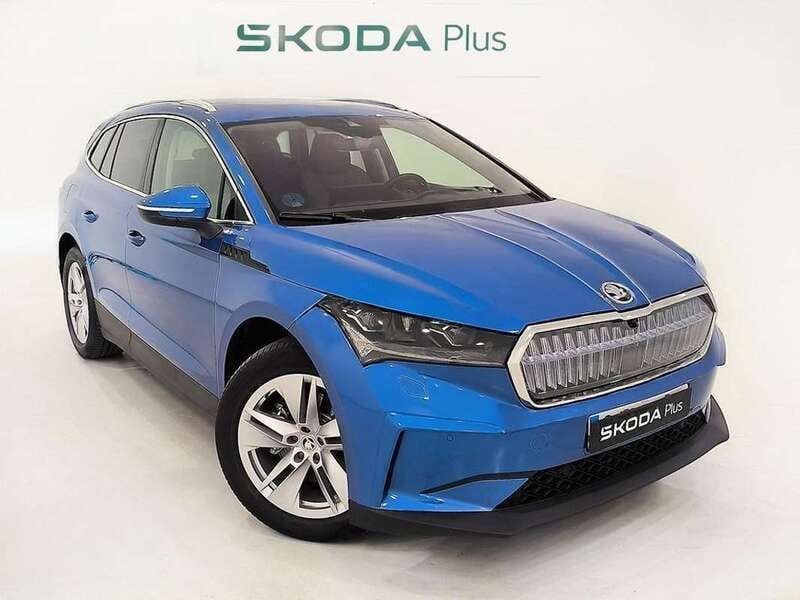 Azul Usado 2023 Skoda Enyaq iV SUV | 37.750 € (Precio justo) - Imagen 1/4